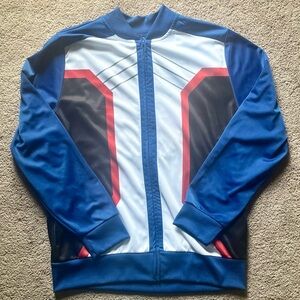 Overwatch Soldier 76 Zip-Front Athletic Jacket